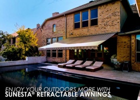 Enjoy Your Outdoors More With Sunesta® Retractable Awnings