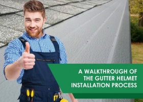 A Walkthrough of the Gutter Helmet Installation Process